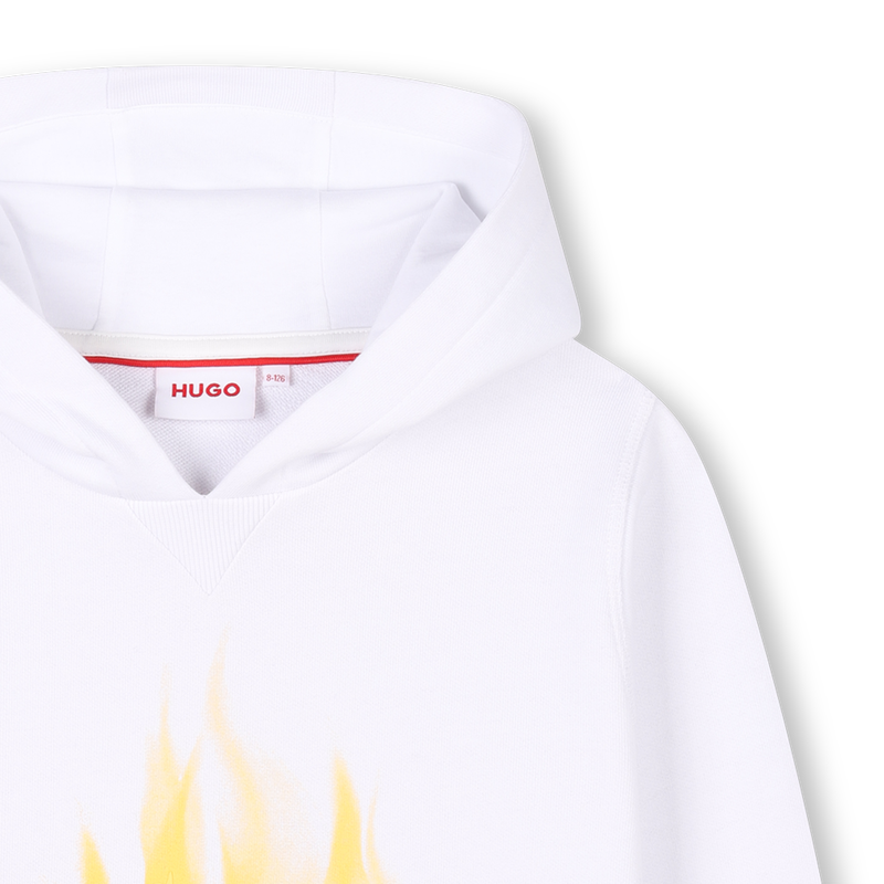 Sweatshirt com capuz HUGO 
                        BOY