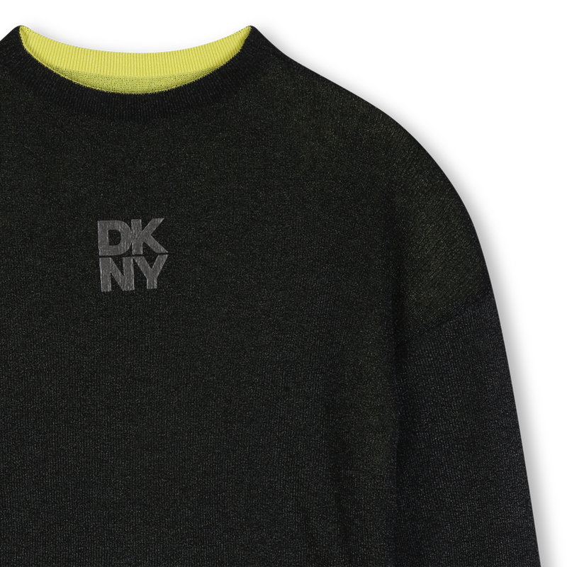 Pul&ocirc;ver revers&iacute;vel DKNY 
                        GIRL