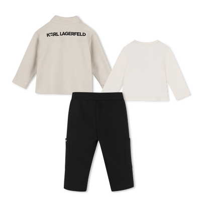 Conjunto de moletom KARL LAGERFELD KIDS MENINO