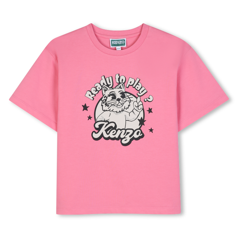 Camiseta de mangas curtas KENZO KIDS 
                        GIRL