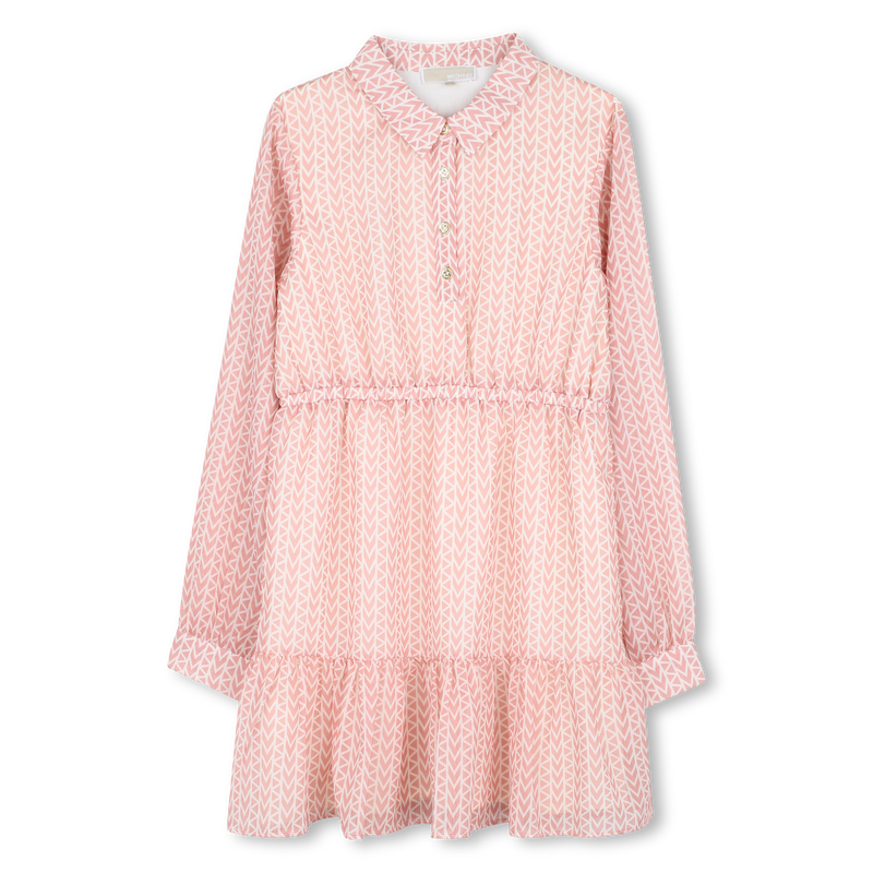 Vestido de mangas longas MICHAEL KORS 
                        GIRL