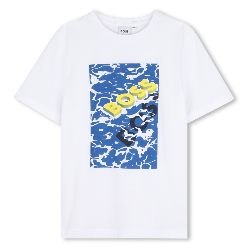 T-SHIRT DE MANGA CURTA BOSS 
                        BOY