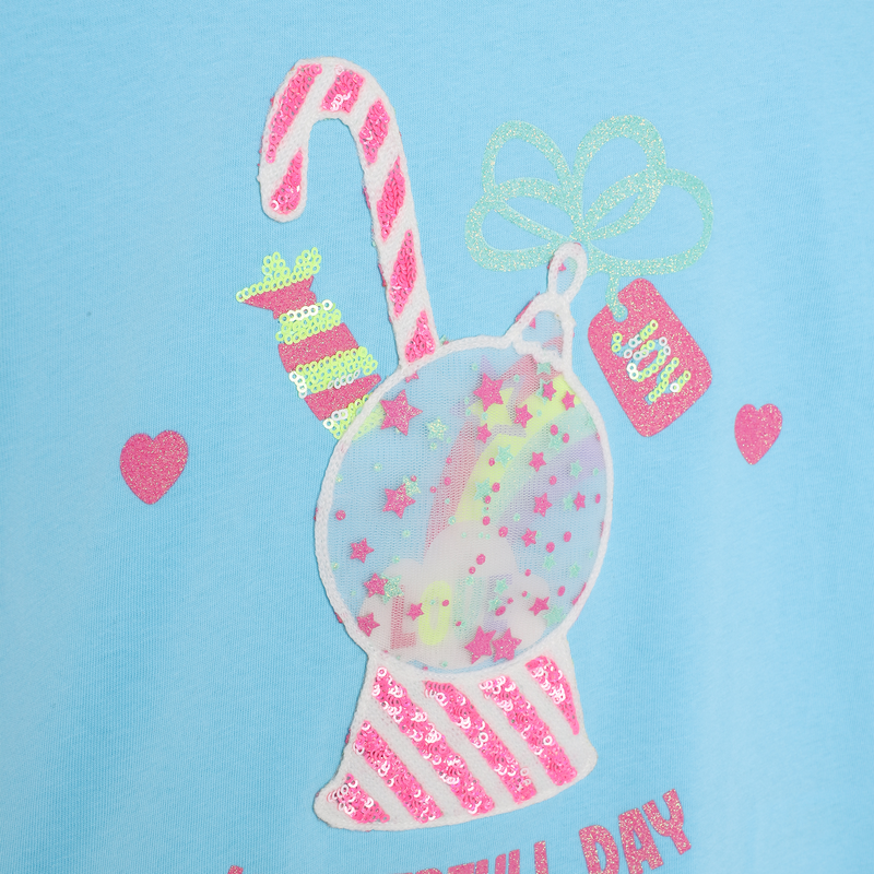 Winter graphic long-sleeve BILLIEBLUSH 
                    GIRL