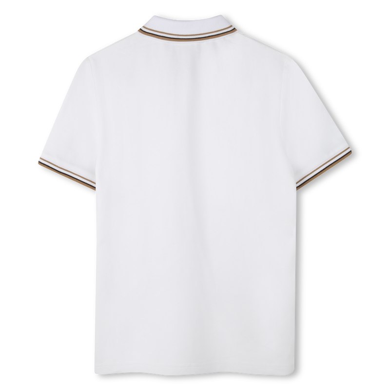 Camisa p&oacute;lo de manga curta BOSS 
                        BOY