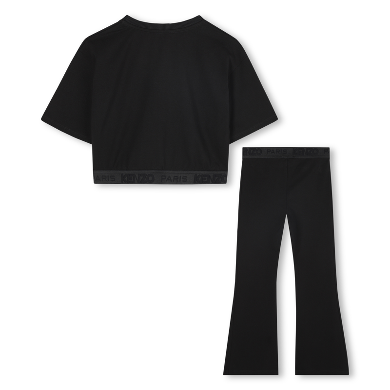 Conjunto de camiseta e calça KENZO KIDS 
                    GIRL