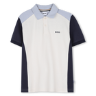Polo de manga curta BOSS 
                    MENINO