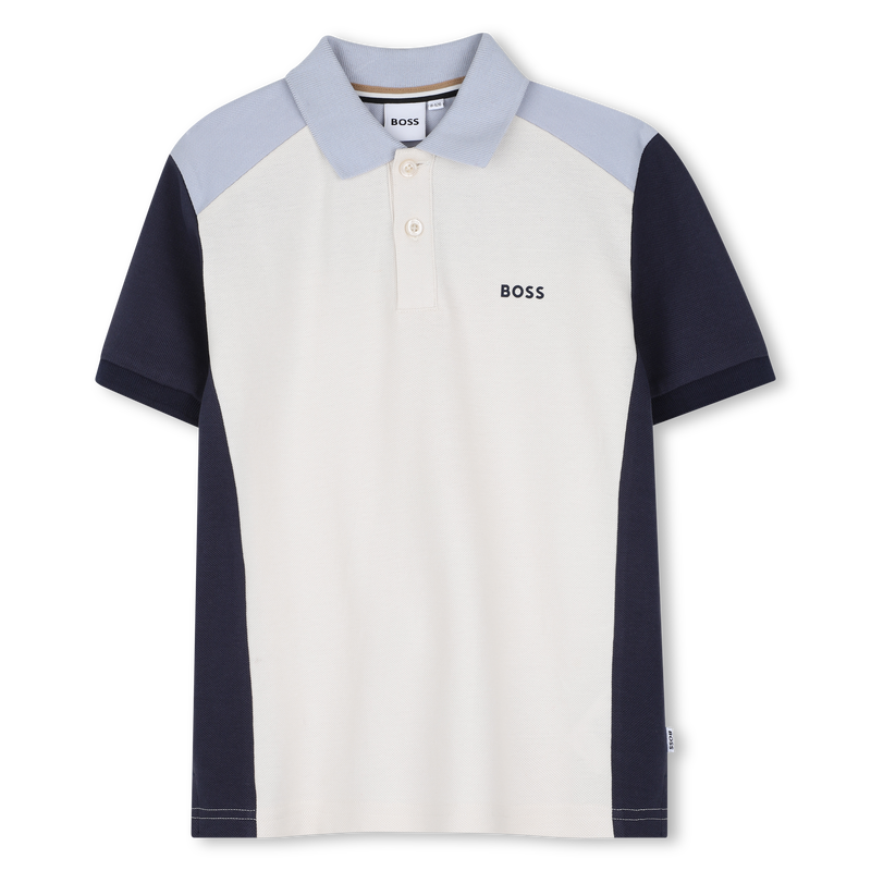 Polo de manga curta BOSS 
                        MENINO