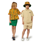 Bermudas algod&atilde;o com bordado KENZO KIDS 
                    BOY