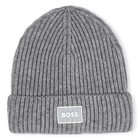 Chap&eacute;u de malha com crach&aacute; BOSS 
                    BOY