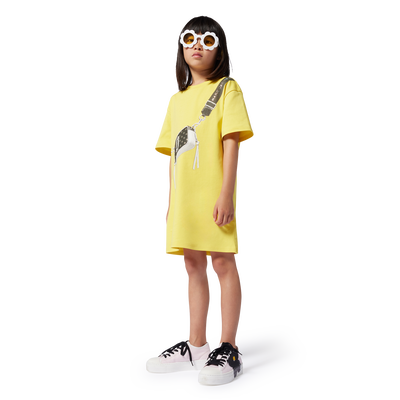 Short straight cotton dress MARC JACOBS GIRL