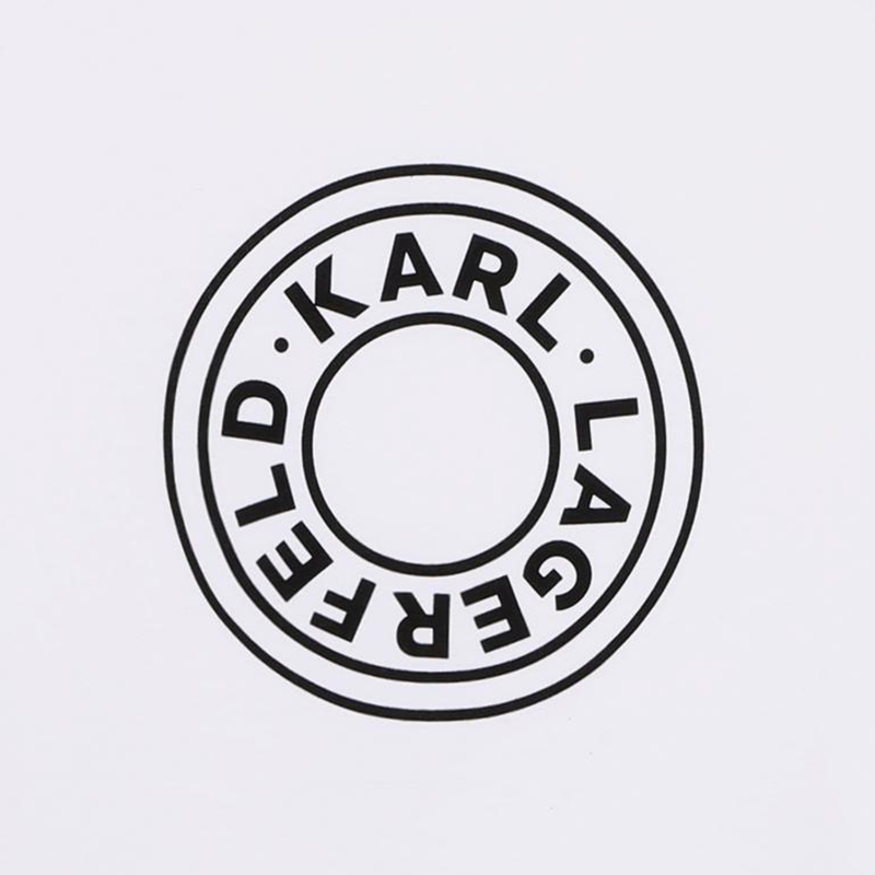 Short-Sleeved Cotton T-Shirt KARL LAGERFELD KIDS 
                    BOY