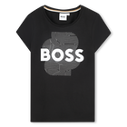 T-shirt de manga curta BOSS 
                    GIRL