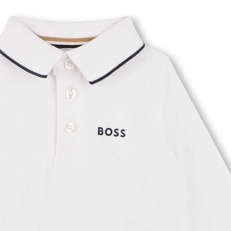 Polo de mangas longas BOSS 
                        BOY
