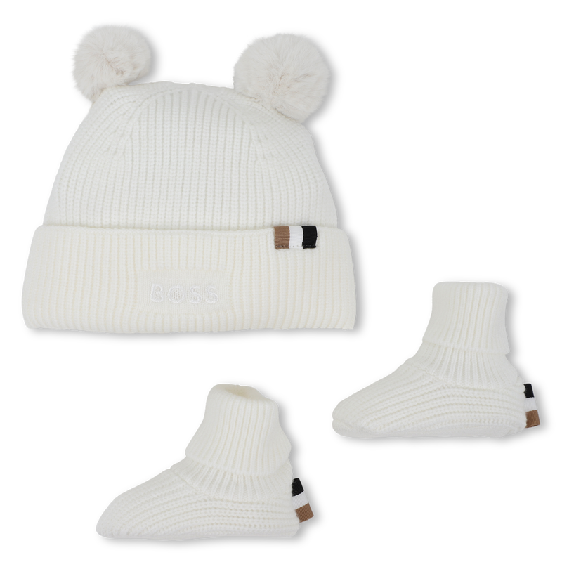 Conjunto de chapéu e botas BOSS 
                    UNISEX