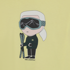 Camiseta de manga longa KARL LAGERFELD KIDS 
                    BOY