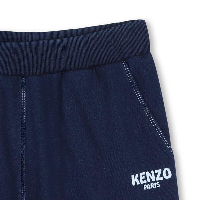 CAL&Ccedil;&Otilde;ES BERMUDAS DE CINTURA EL&Aacute;STICA KENZO KIDS 
                        BOY