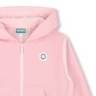 Cardigan  com capuz KENZO KIDS 
                    GIRL