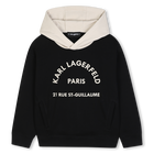Moleton com capuz KARL LAGERFELD KIDS 
                    BOY