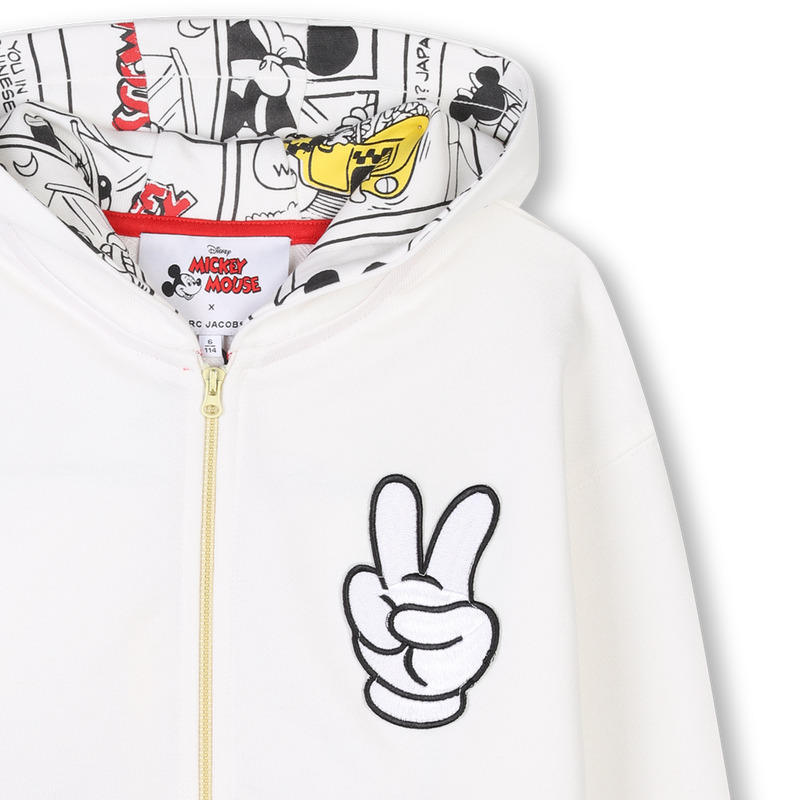 Hooded Mickey sweatshirt THE MARC JACOBS 
                    BOY