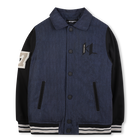 Jaqueta bomber de poli&eacute;ster KARL LAGERFELD KIDS 
                    BOY