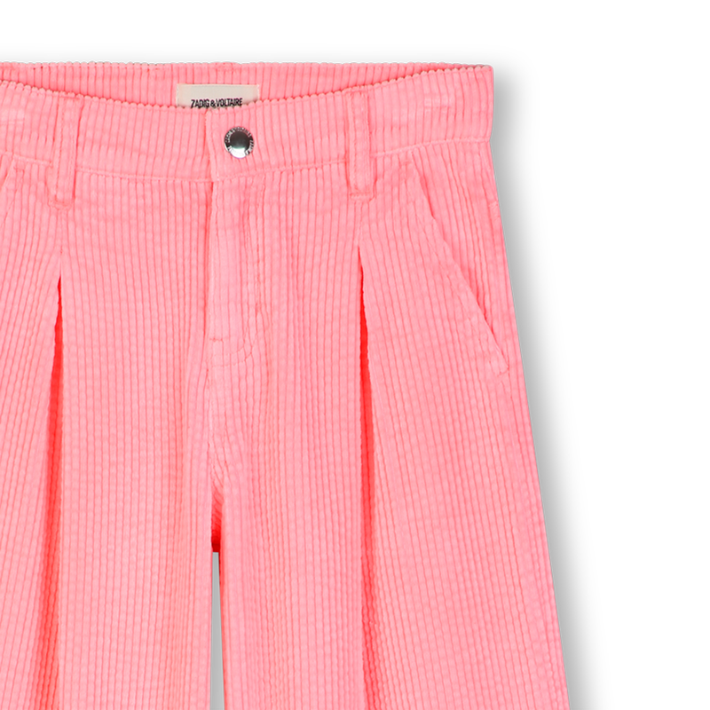 Cal&ccedil;a de veludo ZADIG & VOLTAIRE 
                        MENINA