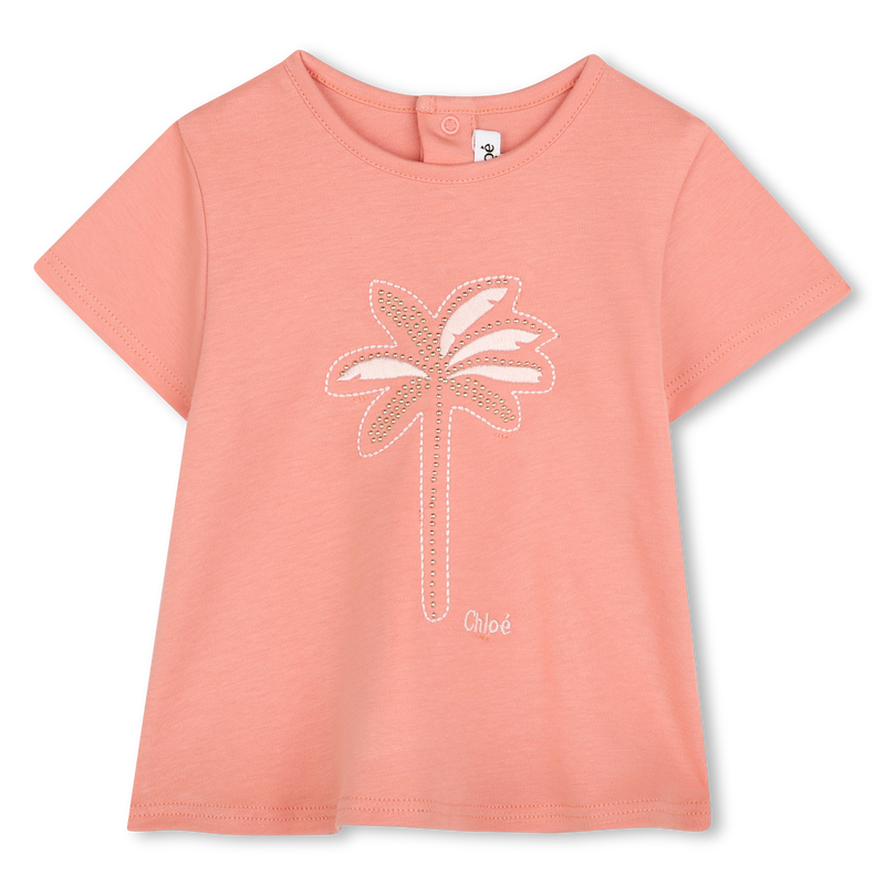 Short-sleeved cotton T-shirt CHLOE 
                    GIRL