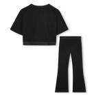 Conjunto de camiseta e cal&ccedil;a KENZO KIDS 
                    GIRL