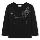 Camiseta de manga comprida SONIA RYKIEL 
                    GIRL