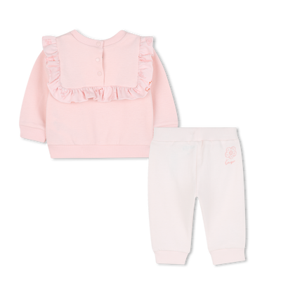 Conjunto de moletom + calça KENZO KIDS GIRL