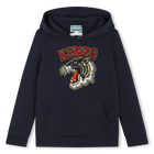 Sweatshirt com capuz, AZUL MARINHO, hi-res