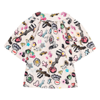 Camisa de gola peter pan MARC JACOBS 
                    GIRL