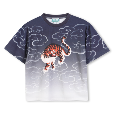 Camiseta de algodão KENZO KIDS UNISEX