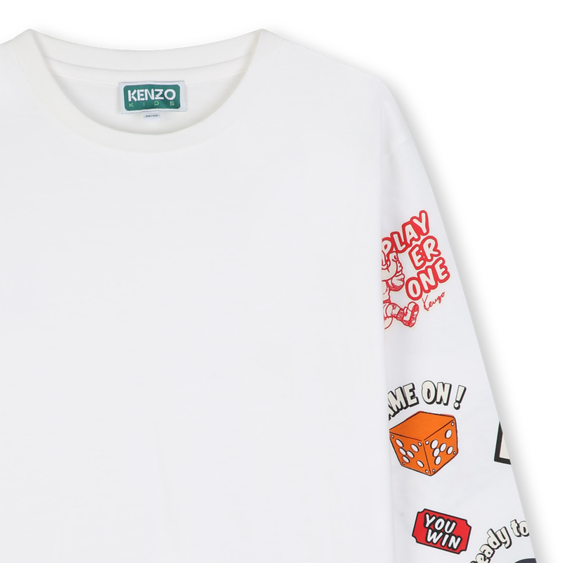 Camiseta de manga longa KENZO KIDS 
                        BOY