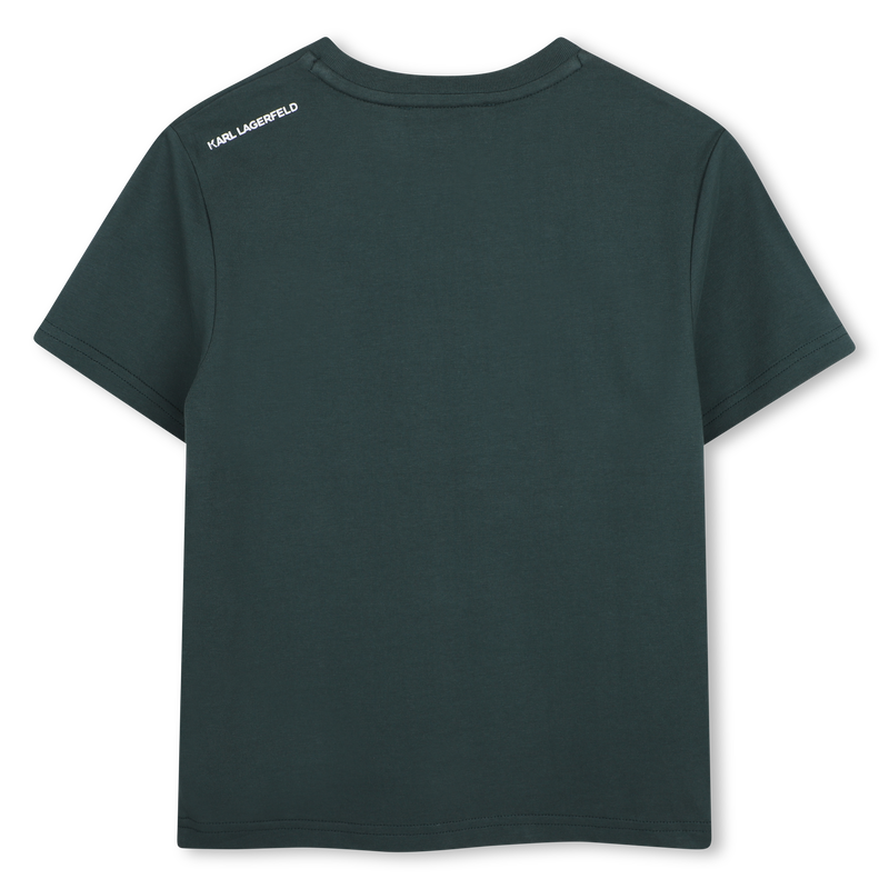 Camiseta de mangas curtas KARL LAGERFELD KIDS 
                        BOY