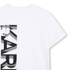 T-shirt estampada KARL LAGERFELD KIDS 
                    BOY