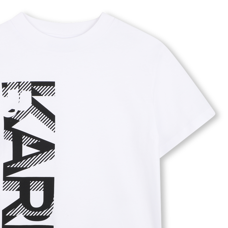 T-SHIRT ESTAMPADA KARL LAGERFELD KIDS 
                        BOY