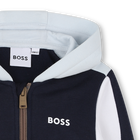 Cardigan com capuz BOSS 
                    MENINO