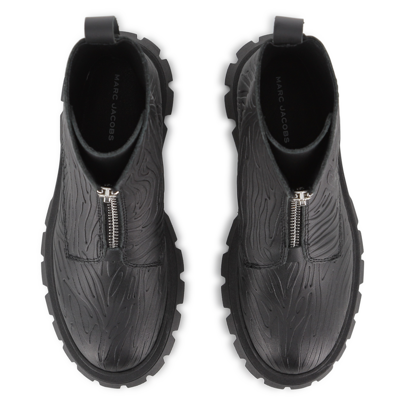 Botins de couro bovino MARC JACOBS 
                    GIRL