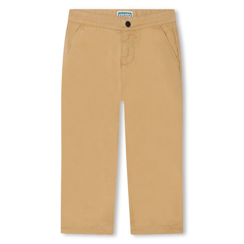 Adjustable cotton trousers KENZO KIDS 
                    UNISEX