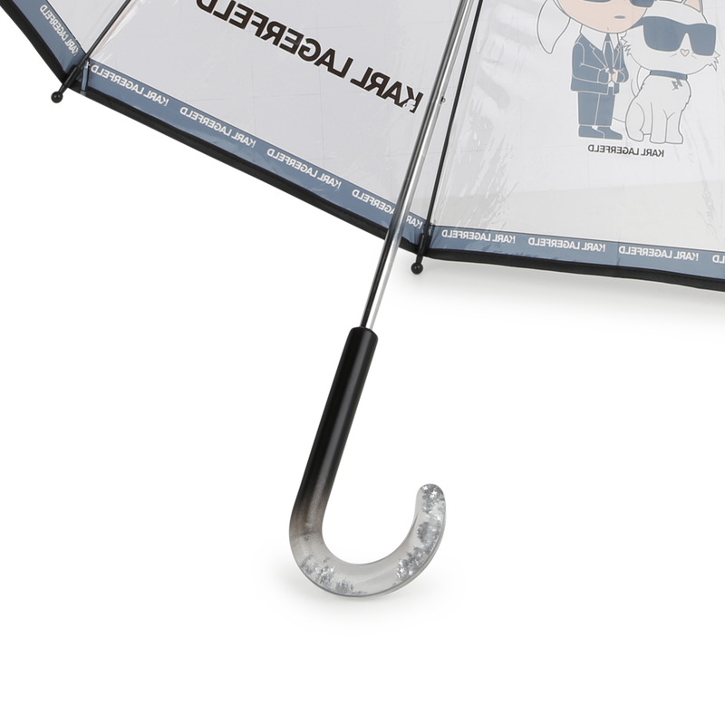 Transparent Printed Umbrella KARL LAGERFELD KIDS 
                    GIRL