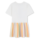 Vestido estampado brilhante KENZO KIDS 
                    GIRL