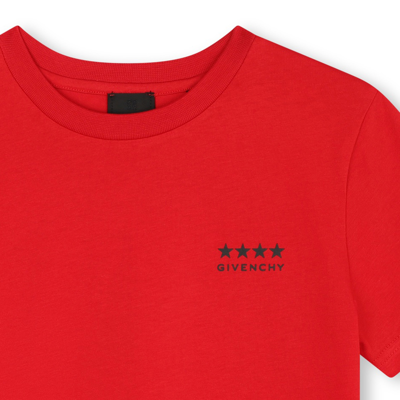 T-shirt estrelas e logótipos GIVENCHY 
                    BOY