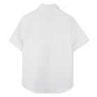 Camisa de algod&atilde;o lisa BOSS 
                    BOY