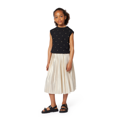 T-shirt de cerimónia algodão MICHAEL KORS GIRL