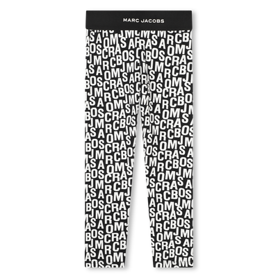 Leggings estampadas em 2 tons MARC JACOBS GIRL