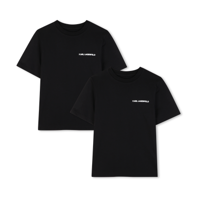 CONJUNTO DE 2 T-SHIRTS DE MANGAS CURTAS KARL LAGERFELD KIDS BOY