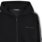 Cardigan com capuz KARL LAGERFELD KIDS 
                    GIRL