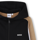 Cardigan com capuz BOSS 
                    BOY