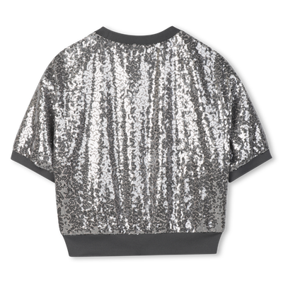 Top de manga curta DKNY GIRL