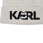 Conjunto de chap&eacute;u + aquecedor de pesco&ccedil;o KARL LAGERFELD KIDS 
                    GIRL